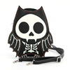 Glow in the Dark Skeleton Bat Shoulder Bag