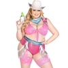 Space Cowgirl Plus Size Adult Costume