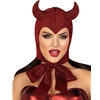 Vintage Glitter Devil Bonnet