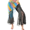Rainbow Triangle Sash with Coins