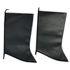 Boot Tops No Cuff Black