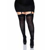 Plus Size Thigh High Stockings