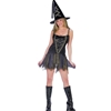 Sexy Flirty Witch Costume Size Medium/Large