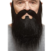 Lord Moustache and Beard Black