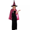 Witch Cape and Hat Set Pink Adult
