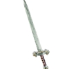 Silver Renaissance Roses Sword