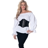 Renaissance Blouse Long Sleeve White Adult