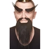 Shaolin Monk Mustache Beard and Eyebrows Black
