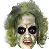 Beetlejuice Vinyl Mask with Hair