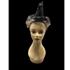Mini Veil Witch Hat Headband