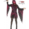 Ghost Face Pink Tatter Costume Adult S/M