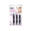 Glitter Body Crayon 3pk