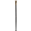 Deluxe Metal Golden Flower Cane