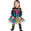 Rainbow Rib Cage Dancer Skeleton Toddler Costume