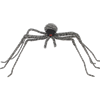34" Gray Spider Halloween Decoration