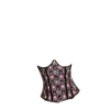 Skull Print Underbust Corset Adult Size Small