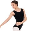 Leotard Microfiber Tank Adult Black