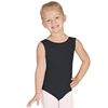 Leotard Cotton Lycra® Tank Child Black