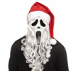 Adults Ghost Face® Full Face Mask with Santa Claus Hat