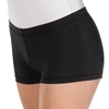 Flat Waist Shorts Adult Black