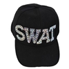 Bling SWAT Ball Cap Adult Black
