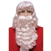 Super Deluxe Extra Large Santa Wig and Beard Set