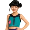 Kpop Anime Hunter Kids Black Double Bun Wig