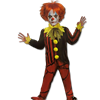 Boys Dark Carnival Clown Kids Costume