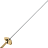 Fencing Foil with Gold Handle
