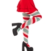Holiday Ribbon Striped Tights