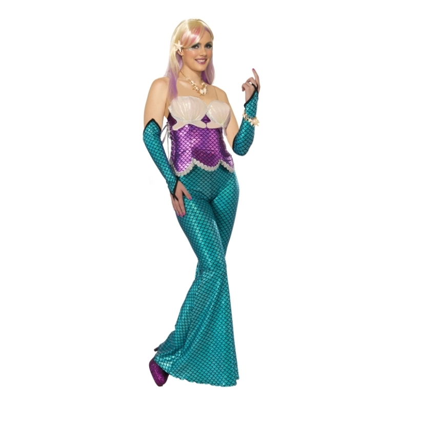Mermaid Corset Blue Adult Costume Female Mermaid Corset Blue Adult Costume Female