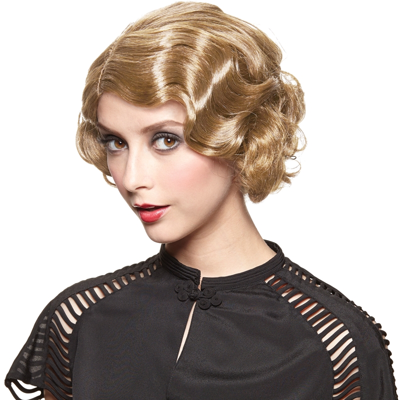 Flapper girl wig hotsell