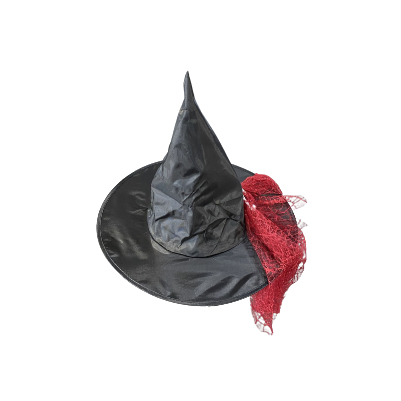 Witch Hat with Lace The Costumer