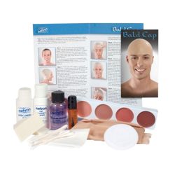 Bald Cap Kit With Makeup