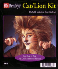 Ben Nye Cat/Lion Makeup Kit (HK-5)