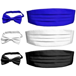 Cummerbund and Bow Tie Set