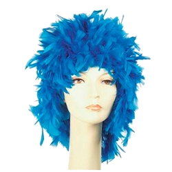 Feather Clown Wig