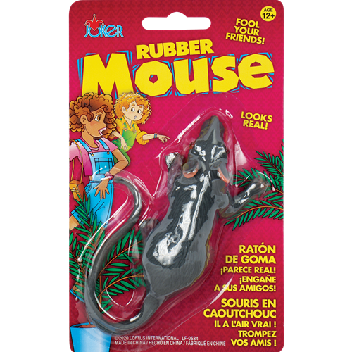 Fake Rubber Mouse Prop