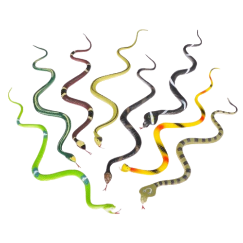 Rubber Snakes 14" Long