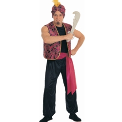 Sultan Arabian Man Adult Costume