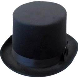 Felt Tall Top Hat