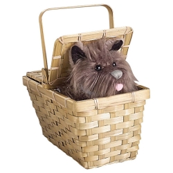 Wizard of Oz Deluxe Toto in a Basket