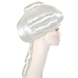 Colonial Aristocrat Lady Wig/Deluxe Mrs. Claus Wig