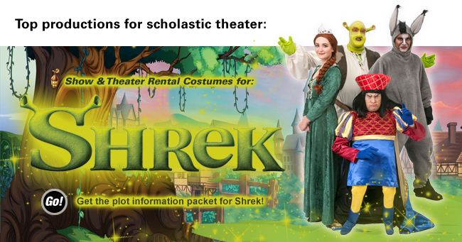 Shrek Rental Costumes