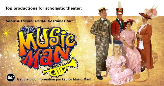 The Music Man Rental Costumes