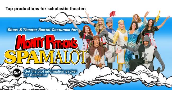 Monty Python's Spamalot Rental Costumes