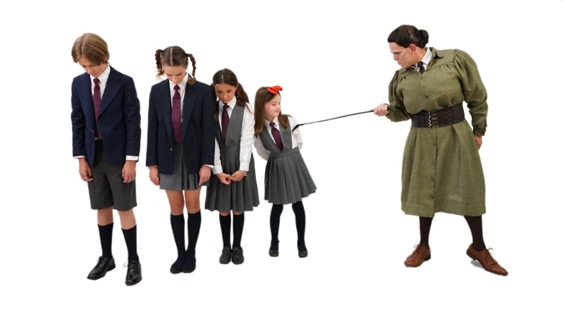 Rental Costumes for Matilda - Students and Miss Trunchbulld
