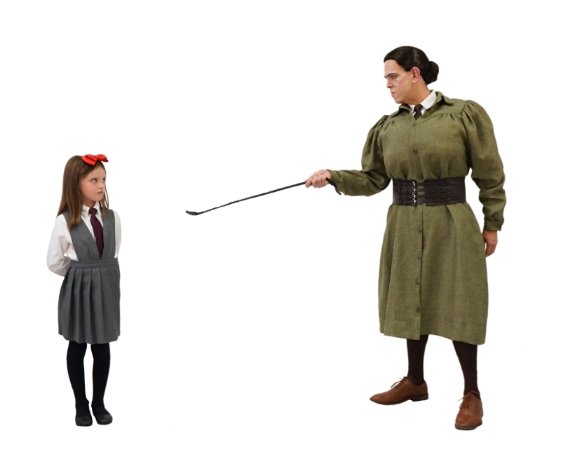 Rental Costumes for Matilda - Matilda and Miss Trunchbull