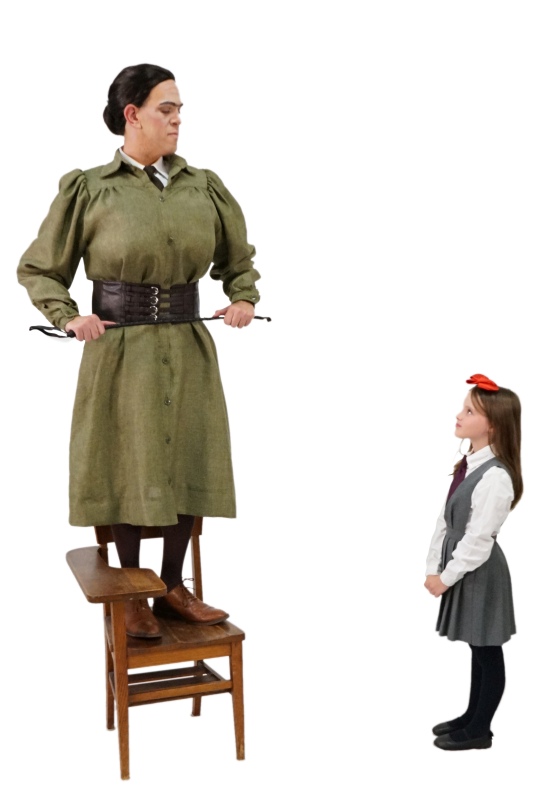 Rental Costumes for Matilda - Matilda and Miss Trunchbull