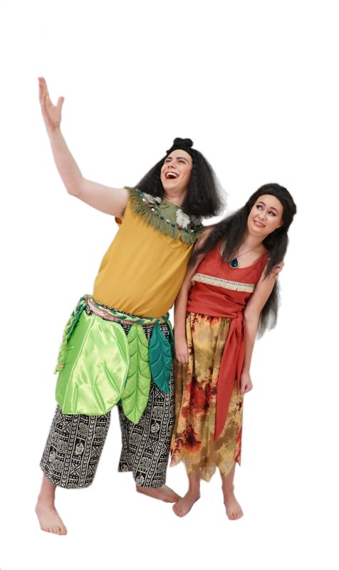 Rental Costumes for Moana - Maui and Moana
